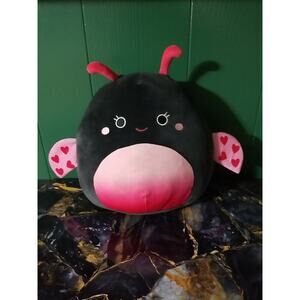 Squishmallows Ladee the Ladybug 11" Stuffed Plush Valentine’s Day 2023